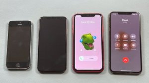 iPhone 11 + Xs Max vs iPhone Xs + 5s Incoming call & Boot Animation