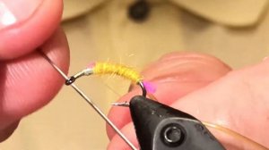 Хариусовая нимфа Ручейник/Caddis Как связать от GM FLY