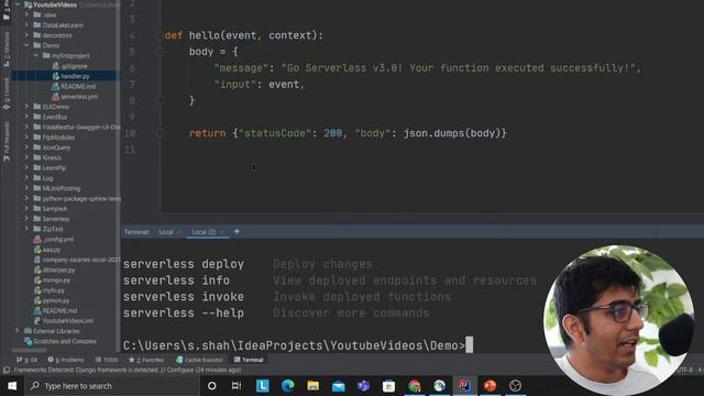 Serverless Framework | Deploy Python lambdas in minutes смотреть онлайн