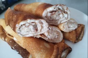 БЛИНЧИКИ К МАСЛЕНИЦЕ! Начинка для блинов. Простой и быстрый рецепт блинов с творожной начинкой!
