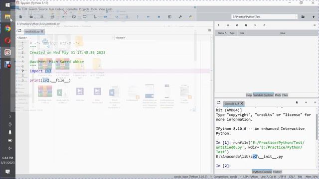 [Solved] Spyder Autocomplete Problem (Python) | Spyder Autocomplete not working with OpenCV (Python