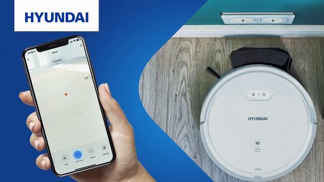 Робот-пылесос HYUNDAI H-VCRS03 смотреть онлайн