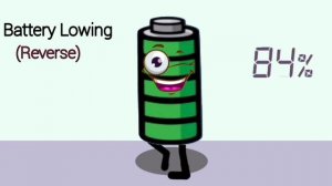 Low Battery Walk Cycle । Battery Lowing 100 to 0 । Battery Charging 0 to 100