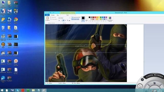 Как писать на картинке!