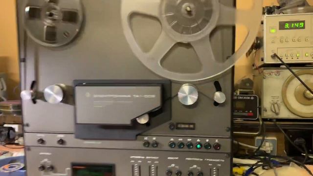Электроника ТА1-003, лучший советский бытовой катушечник, 1981 г в