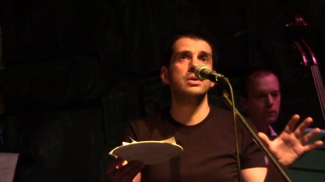 00014 Фрагмент творческого вечера Петра Налича (часть 2) в кафе "Март". смотреть онлайн