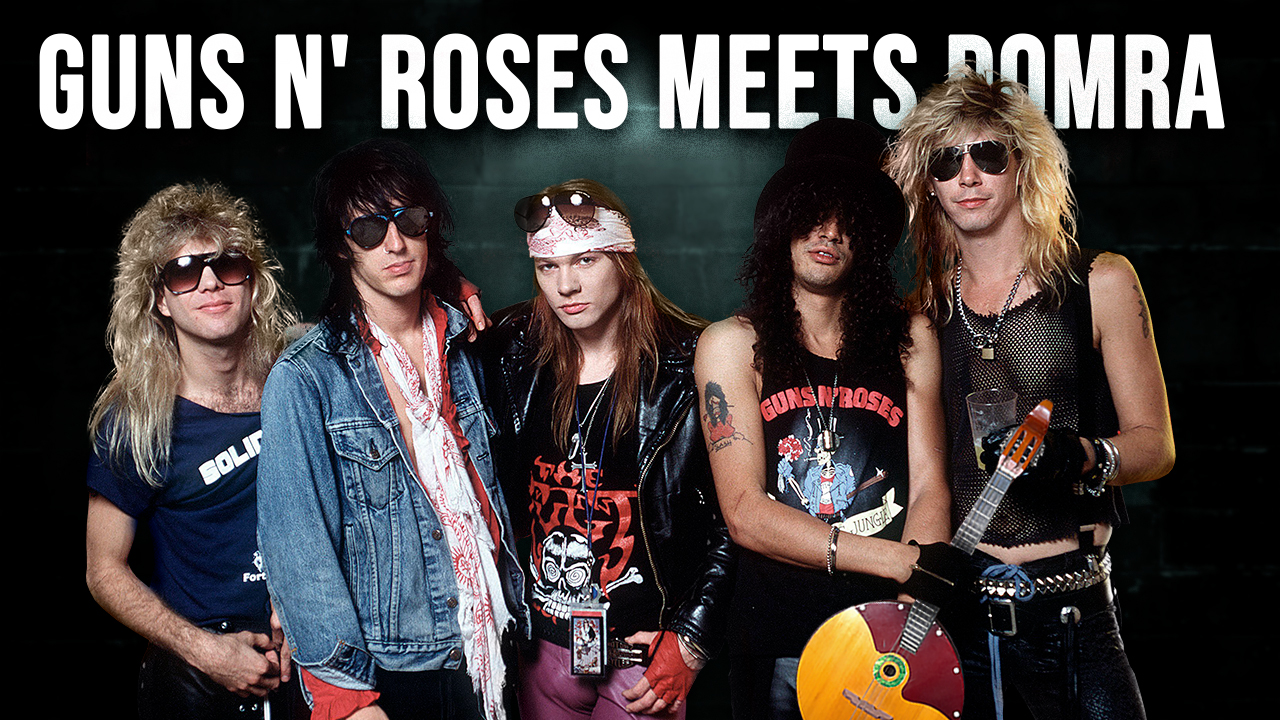 ТОП 10 РИФФОВ GUNS N' ROSES... на домре
