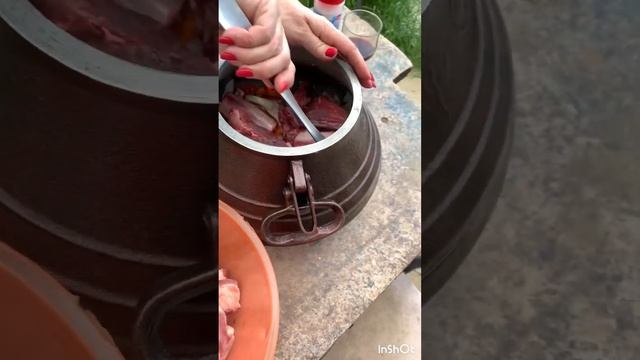 Говяжьи и свиные рёбра в Афганском казане  ? готовим с сестренкой