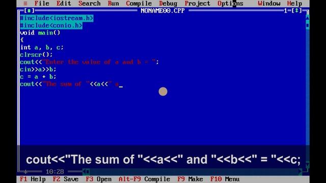 C++ Program(03) - Add, subtract, multiply & divide two number in C++ using command line arguments