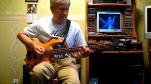 Deep Purple -  burn -  бас (bass cover)