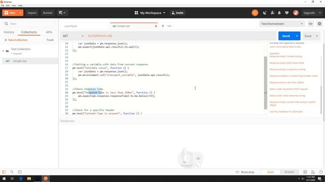 Postman -part 2 - Response Validation With Assertions/Tests  #qaguy