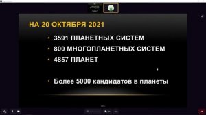 Космическая среда: Планеты Солнечной Системы. 17.11.2021