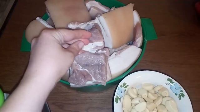Сало в рассоле /самый вкусный рецепт
