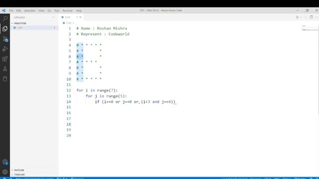 Python Pattern B