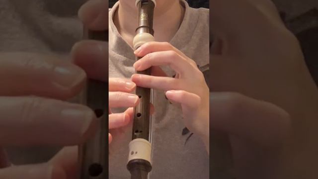 Melody in medieval style for flute,J. Palazyan on Block Flute