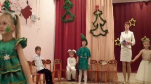 танец елочек (наша елочка) Все вокруг запорошила