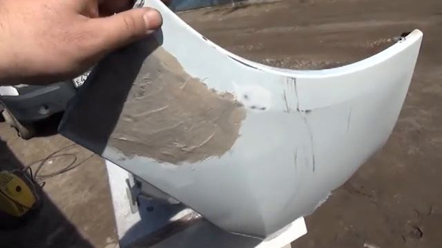 Ремонт бампера и крыла renault fluence (моя первая работа) смотреть онлайн