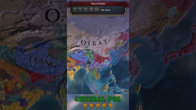 The whole world following Confucianism in EU4 (Asia)