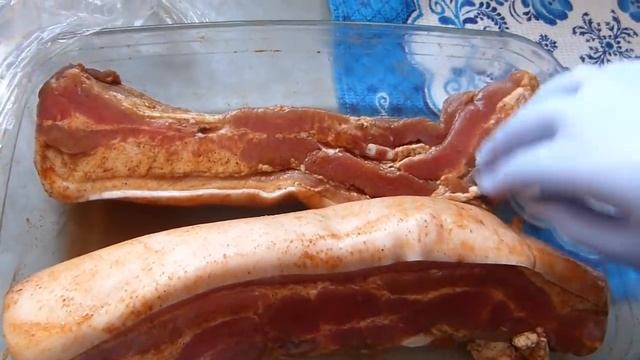 КАК ПРИГОТОВИТЬ САМУЮ ВКУСНУЮ ГРУДИНКУ ХОЛОДНОГО КОПЧЕНИЯ/ДЕЛИКАТЕС НА ЛЮБОЙ ПРАЗДНИЧНЫЙ СТОЛ
