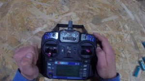 Включение пульта Flysky FS-I6 карпового кораблика СarpRC