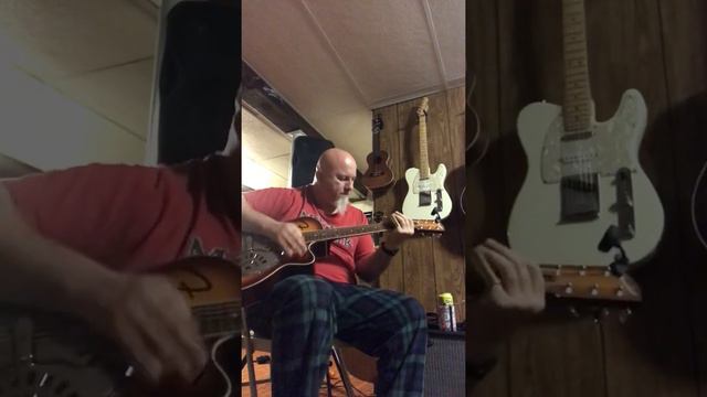 Fender FR50CE resonator Jam Bob Brown Guitarist смотреть онлайн