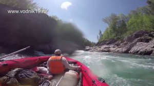 Фрегат Jet жестко штурмует пороги Казыра │ стихия воды абакан