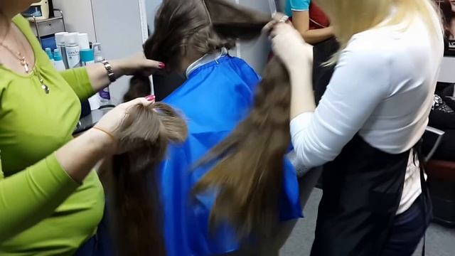 Волосы Славянские Срезание !.!Сразу у двоих Продам волосы для наращивания смотреть онлайн