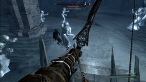 TES V: Skyrim. Неадекватные фалмеры домогаются до Сераны.