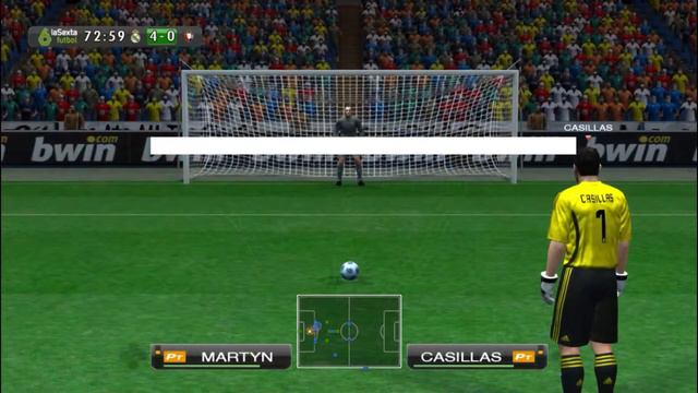 PES 2009 El penalti de Casillas XD смотреть онлайн