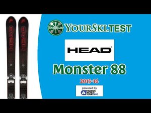Тесты горных лыж Head Monster 88 (Сезон 2015-16)