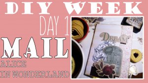 Скрапбукинг | Мастер класс | MAIL ART | Алиса в стране чудес