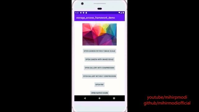 Android 11 Take Photos(capture image) ,Pick image from gallery,native share,image upload & download смотреть онлайн