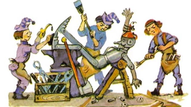 Волшебник Изумрудного города. Часть 2. Глава 5. Как вернулись к жизни Страшила и Железный дровосек смотреть онлайн