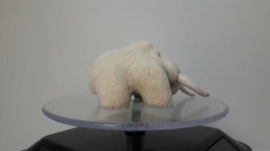 Мамонт. Резная миниатюра из рога лося