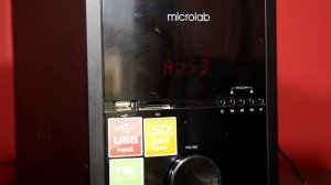 Microlab M-700U speaker sound/bass test + dB test at 1m