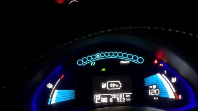 Nissan Leaf 30 kWh дальня поїздка, зимовий челенж. смотреть онлайн