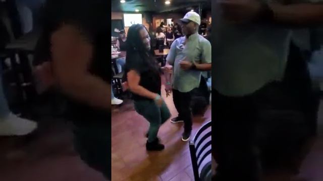 Marvin & Dolores stepping at Hero's