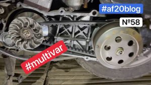 Вариатор Malossi MULTIVAR -58- Honda Lead 50 af20