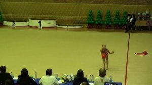 КМС Надольская Вероника 2001  финал первенства СПб  мяч