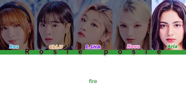 Keeping the fire - X:in colour coded lyrics смотреть онлайн