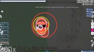 [GHOST] Housewife Radio - osu! [Easy] (progress video 1)