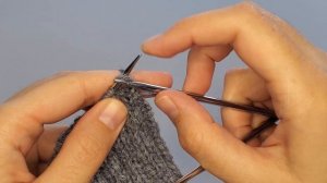 Вязаные спицами митенки | Мастер-класс для новичков