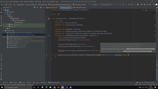How To Implement Fingerprint/Face Biometric Authentication In Kotlin | Android Studio Tutorial