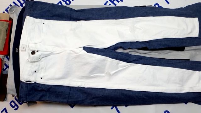 Мешок № 02148 . Брюки женские Лето КРЕМ + Люкс Австрия. Арт 3123. вес 16,8 кг. Кол-во 54 шт смотреть онлайн