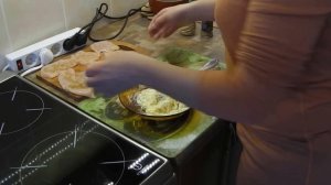 Куриные конвертики с начинкой!!!