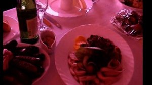 Свадебный стол в ресторане (блюда) - оригинально!