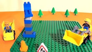 Развивающий Мультик про конструктор Lego - моя первая стройплощадка