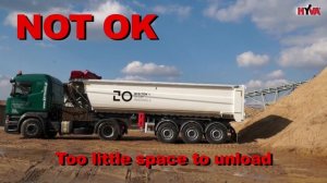 Как правильно разгружать самосвальный полуприцеп - инструкция от HYVA