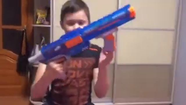 Обзор. Мои Нёрфы. Реталейтер, Рампейдж, Стронгарм и Триад. смотреть онлайн