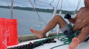 Raising the Anchor Without a Windlass